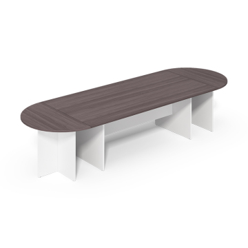 Penjualan Panas Long Modern Ruang Ruang Oval Oval Modern Untuk 18 Seaters