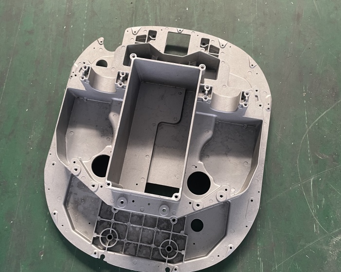 Die cast aluminium motor housing