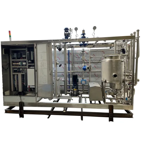 Full Automatic Cream Milk UHT Pasteurization Machine for UHT Milk Processing Plants