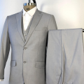 3 piezas Men Business Trajes revisados ​​para hombres