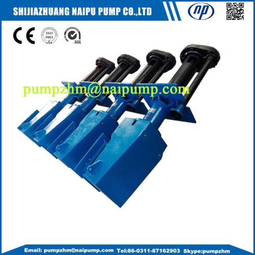 Pompa per liquami verticale in gomma Naipu