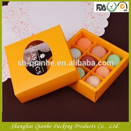 White chocolate gift packaging box