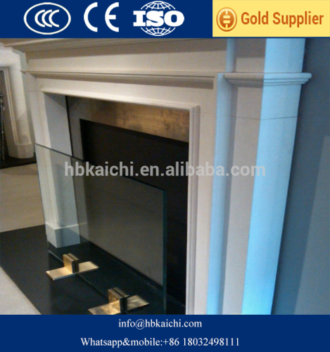 heat resisting ceramic glass for fireplace