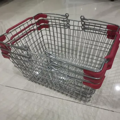 Metal Shopping Basket Wire Shopping Basket
