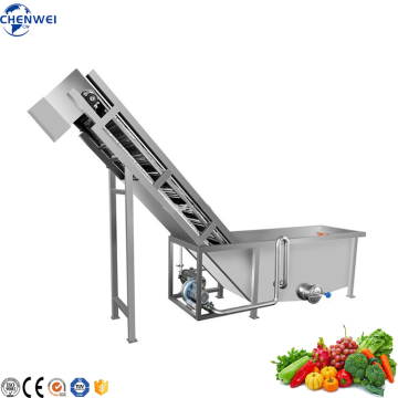 High Pressure Bubble Surfing Vegetable and Fruit Washing Machine