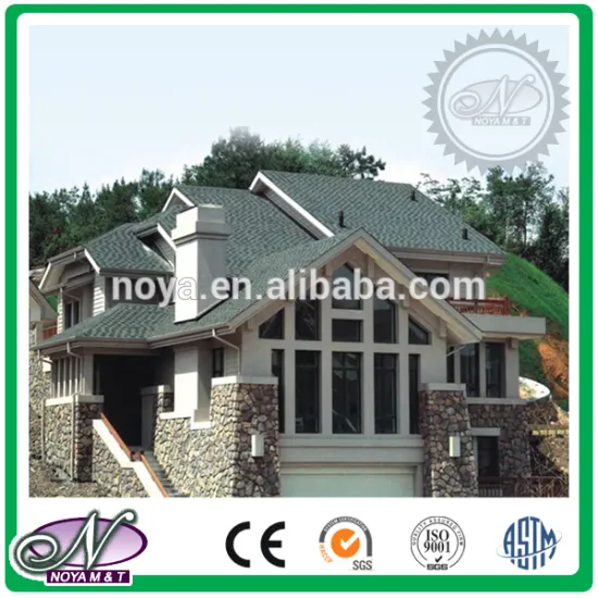 20 Year warranty professional manufactures coloured glaze astm laminated shingles with low price