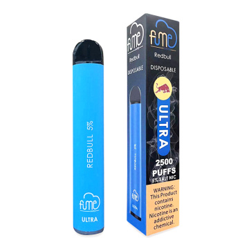 OEM logotipo fume Ultra 2500 Puffs descartável pod