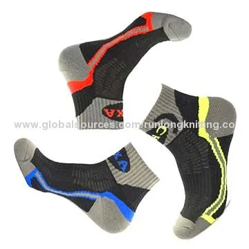 Coolmax Hiking Socks, Cotton, Polyester