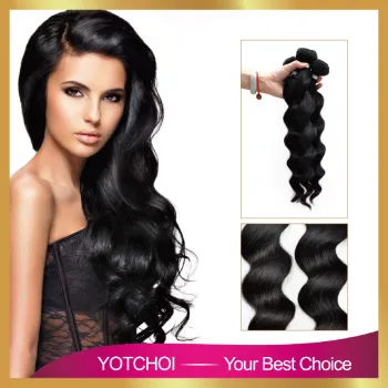 Top Quality Russian Loose Wave Human Hair Extension Virgin Hair For Braiding