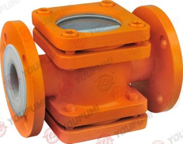 PFA Lined Sight Glass ANSI Flange type