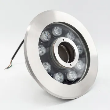 Stainless Steel Fountain Spotlight Rgb Led Underwater Light