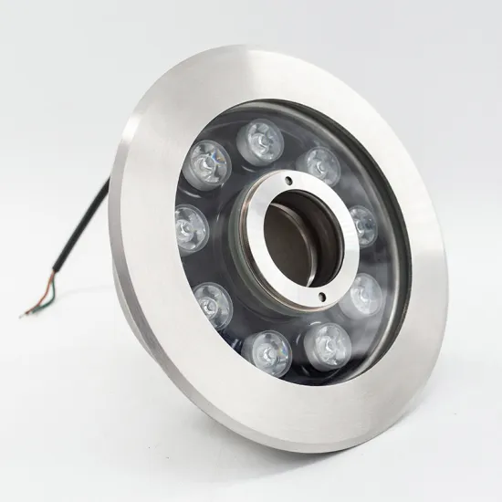 Stainless Steel Fountain Spotlight Rgb Led Underwater Light