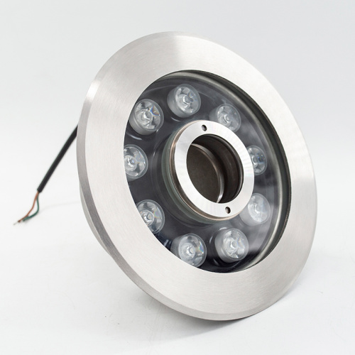 Rozsdamentes acél szökőkút Spotlight RGB LED Víz alatti fény
