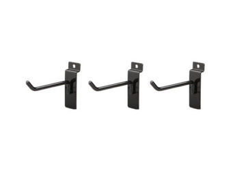 Black Metal Slat Wall Hooks Slatwall Accessories Shop Furniture