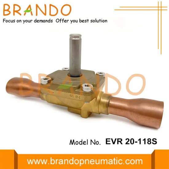 EVR 20 1-1/8'' Solder 032L1244 Refrigerant Solenoid Valve