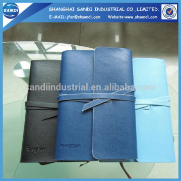 notebook with pen