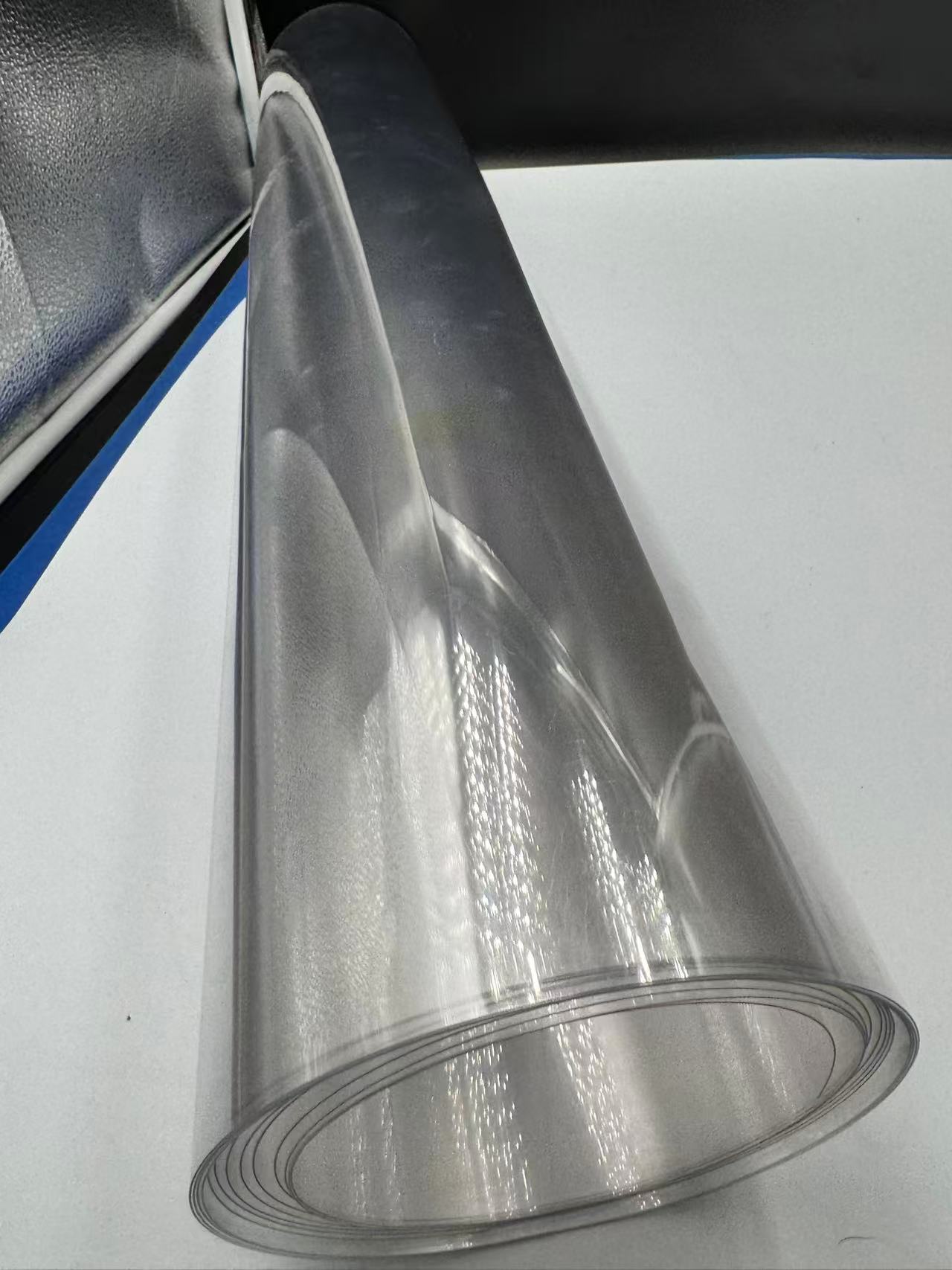 Transparent PET food tray film