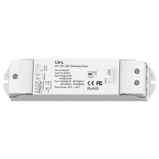 LV-L 12-48V 480W PWM LED Dimmer for 0-10V/1-10V Dimming
