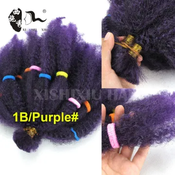 afro Kinky Bulk Synthetic twist marley braiding pre twisted synthetic hair extension for crochet braids