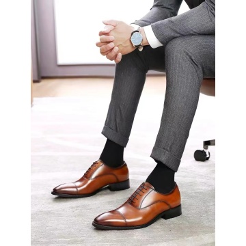 Classical Cap toe dress shoes