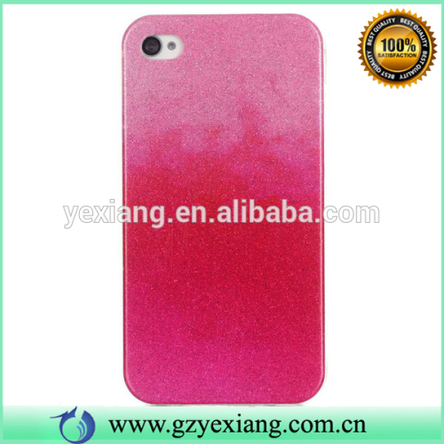 Yexiang Hot-selling TPU Glitter Mobile Phone Case For iPhone 4