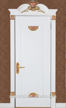 Good Quallity Luxurious White Solid Wood Door