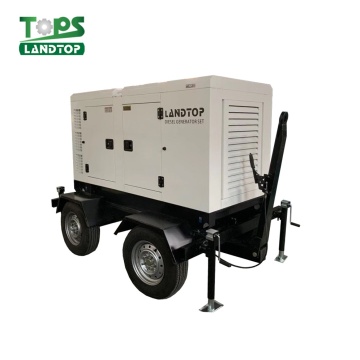 75KW Mobile Diesel Engine Generator on Trailer