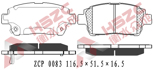 FMSI D813 CAR CAR CERAMIC BRAKE PAND FOR HYUNDAI