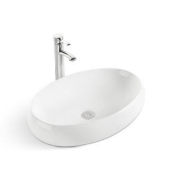 Modern Egg-Shaped Above Counter Lavabo Basin - 5 Year Warranty