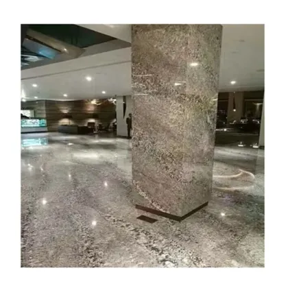 Portuguar Colorado White Granite Himalaya Stone Slabs for Countertops