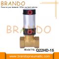 Q22HD-15 1/2 &quot;2 Way Pneumatic Control Piston Valve