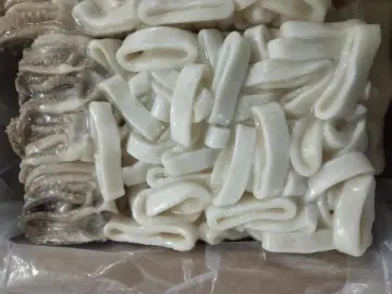Frozen Squid Rings And Tentacles Todarodes Pacificus