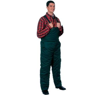 Pantaloni con bretelle Winert 65% poliestere 35% cotone