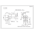 Drehpotentiometer der Serie Rk163