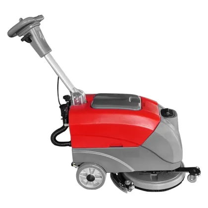 Industrial Red Floor Scrubber Cleaning Machine