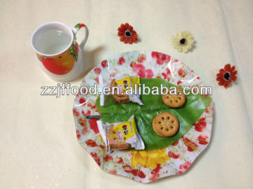 4 diameter round pineapple sandwich biscuit