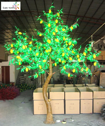 Beautiful artificial fruit trees fancy fruit bearing trees with high qualitly names fruit trees