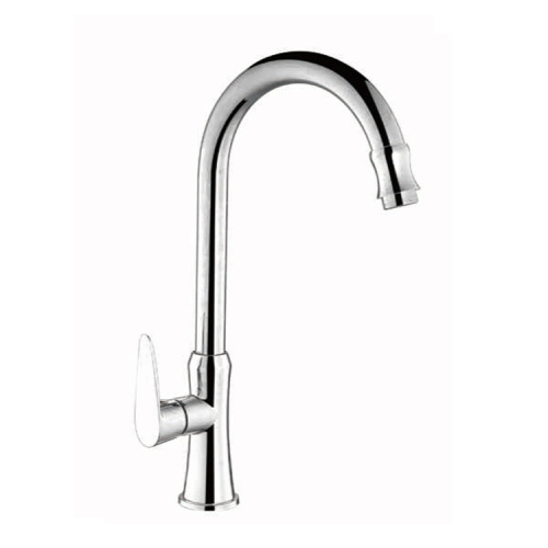 ติดตั้งง่ายราคาถูกหมุนก๊อกน้ำอ่างล้างจานห้องครัว Nickle Brushed Factory Direct Supply Kitchen Faucet