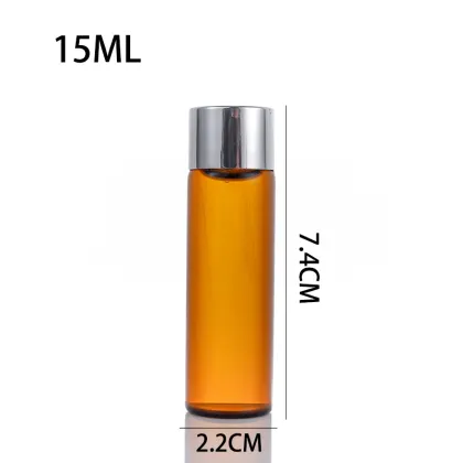 10ml Brown Glass Vials for essential oil aromatherapy