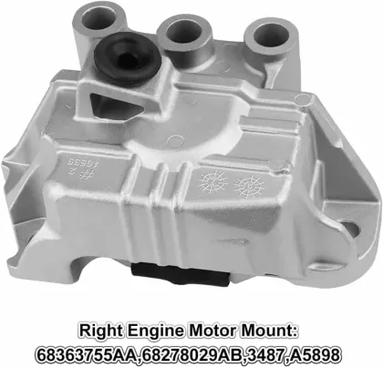 Right Engine Motor Mount for Jeep, Ram, ProMaster, Fiat 500X 2.4L