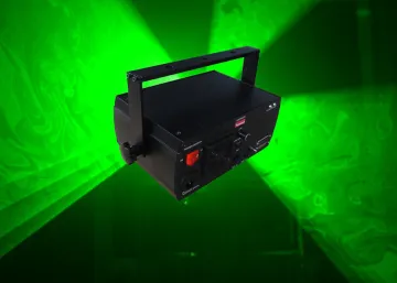 100mw Green Ilda Animation Laser Projector / Green Laser Stage Light For Pub, Party
