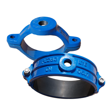 DI Tapping Saddle Clamps for AC Pipe with 2 Bolts