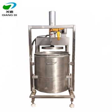 Kleine hydraulische einzelne Fassorange Obst Gemüsekaltpresse Juicer -Extraktor