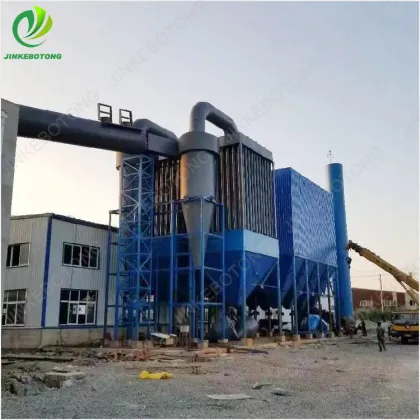 Industrial gas dust collector