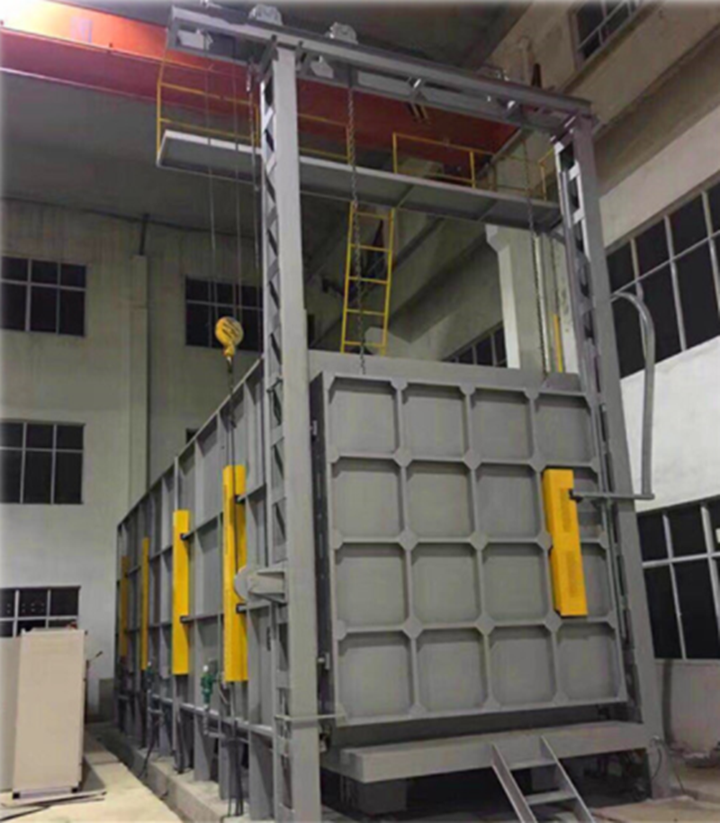 Aluminum alloy aging car type furnace