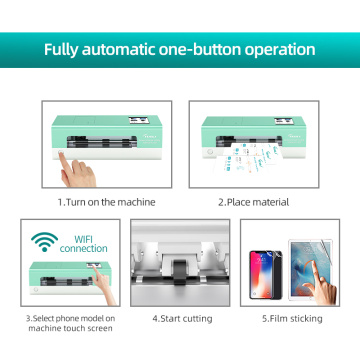 Hydrogel Protector Sheet Cutter Machine