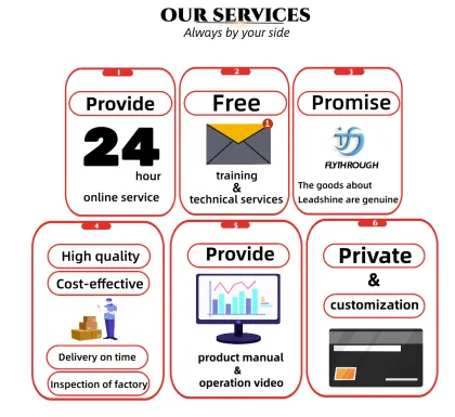 Flythrough 1.8 Degree Hybrid Leadshine Stepper Motor Controller