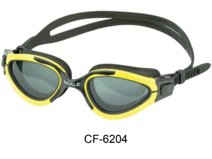 Comfortable Silicone Swim Goggles , Arena Swimming Goggles With Anti - Fog Lens