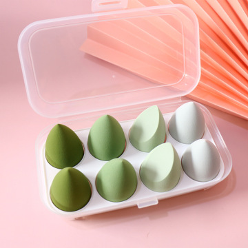 gradient colorful blending dome makeup sponge