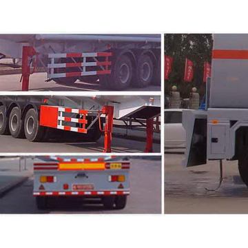 13m Tri-axle Flammable Liquid Transport Semi-trailer Tank